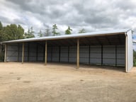 Steel rafter shed NZ