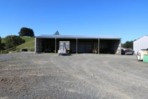 Clearspan implement sheds
