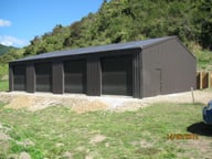 Lockup shed in New Zealand
