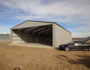 Hangar fit for a helicopter