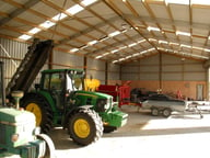 Implement shed with lots of storage NZ