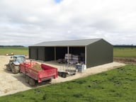 Farm storage sheds in New Zealand