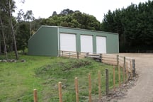 Lifestyle sheds can blend into the NZ scenery with coloursteel