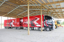 Contractor sheds need to be large to store large trucks