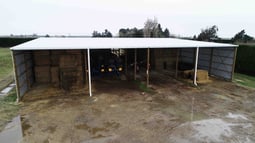 38.4m Hay Storage shed