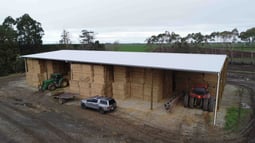 19.2m Hay Storage shed