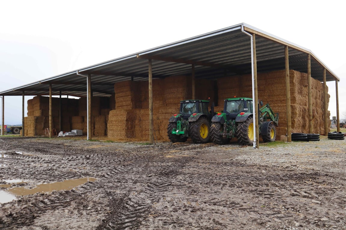 Case study 4, UltraBay, Hay Storage Shed
